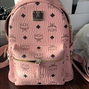 MCM mini backpack purse